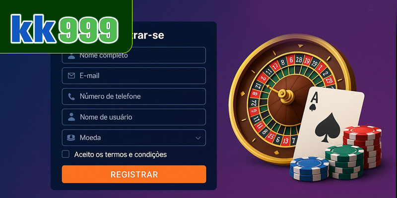 Registro KK999 via aplicativo móvel